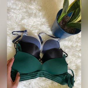 Bra set Tommy Hilfiger 34b, Auden 32b, Victoria’s Secret bombshell 34a